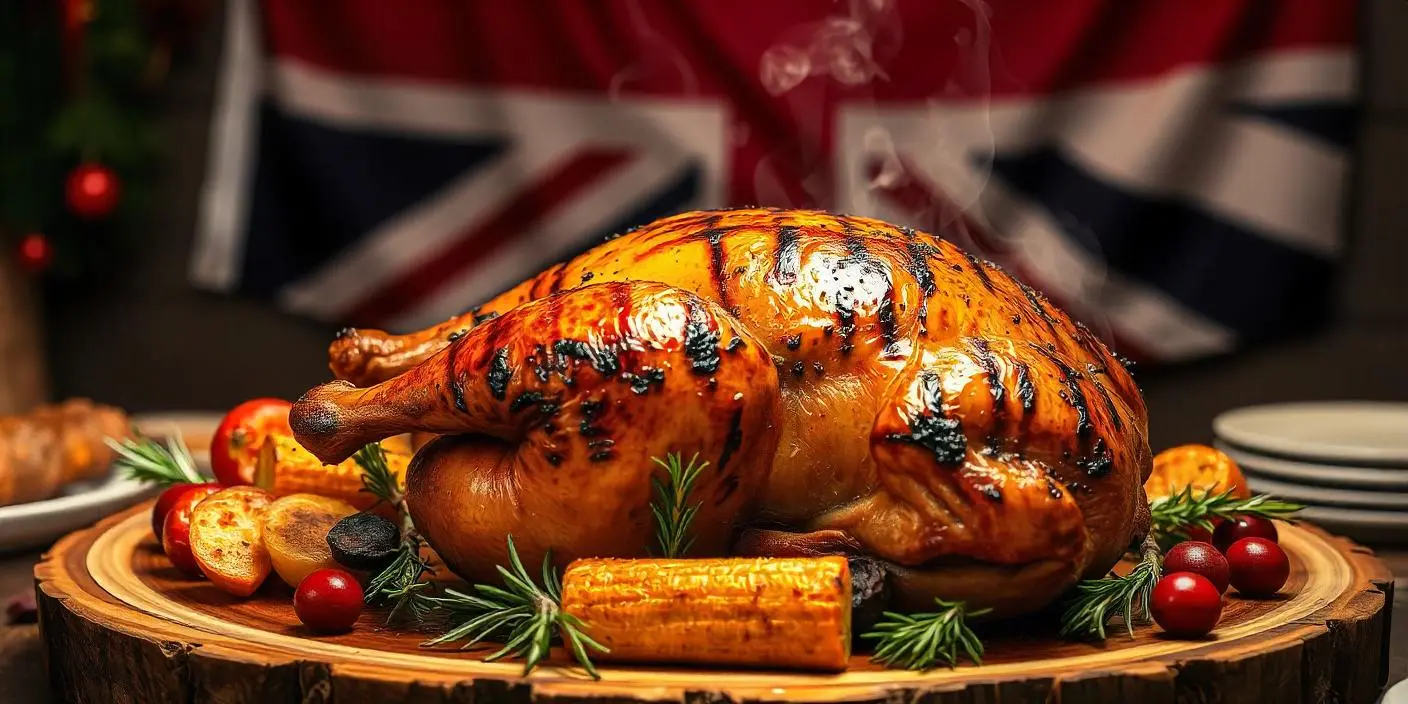 British Christmas turkey