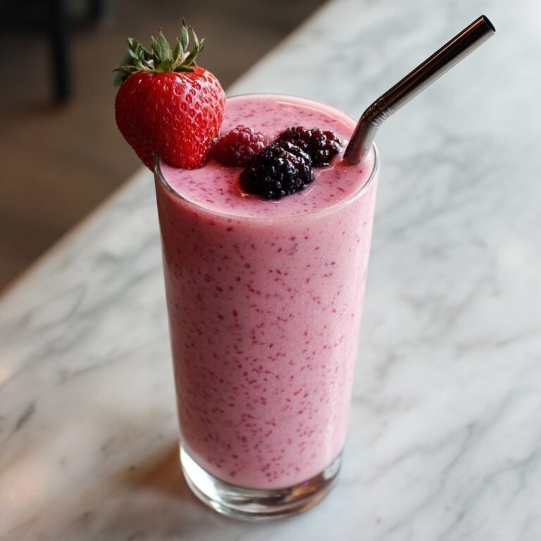 Fat Burning Strawberry Smoothie Recipe