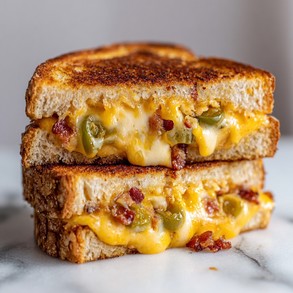 Jalapeno Popper Grilled Cheese Recipe - Recipe Image