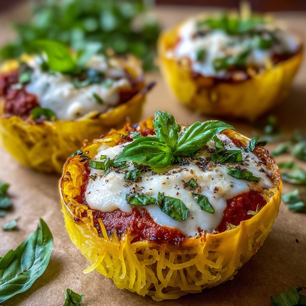 Spaghetti Squash Lasagna Cups Recipe - Recipe Image