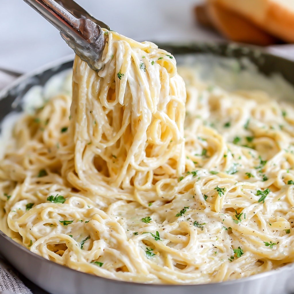 Light Alfredo Sauce Recipe - Recipe Image