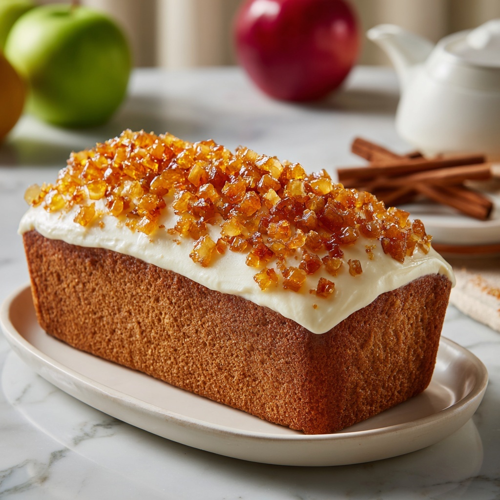 Vegan Apple Bread Recipe - Recipe Image