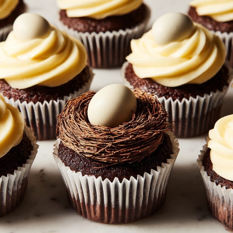 Bird’s Nest Cupcakes Recipe