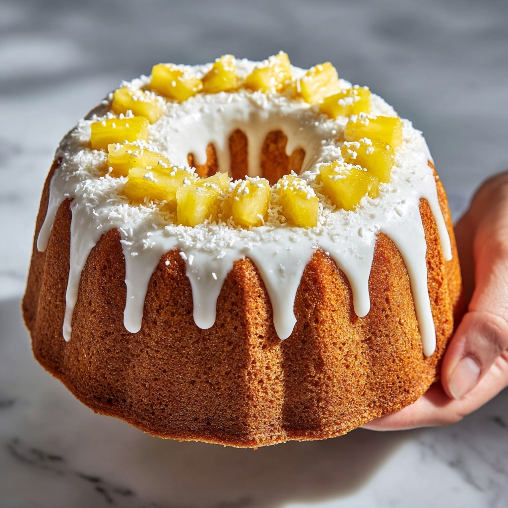 Pina Colada Pound Cake Recipe - Recipe Image