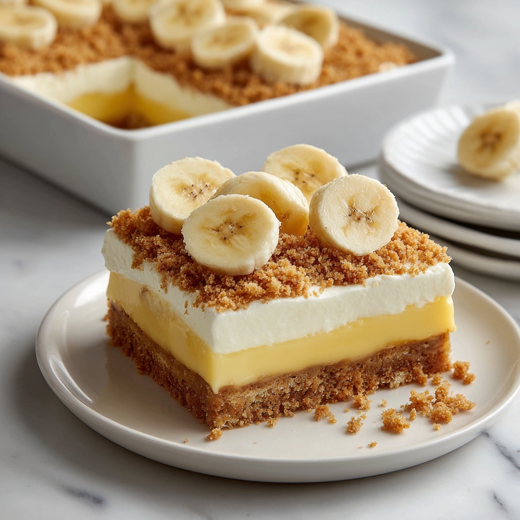 Banana Pudding Brownies Recipe - Recipe Image