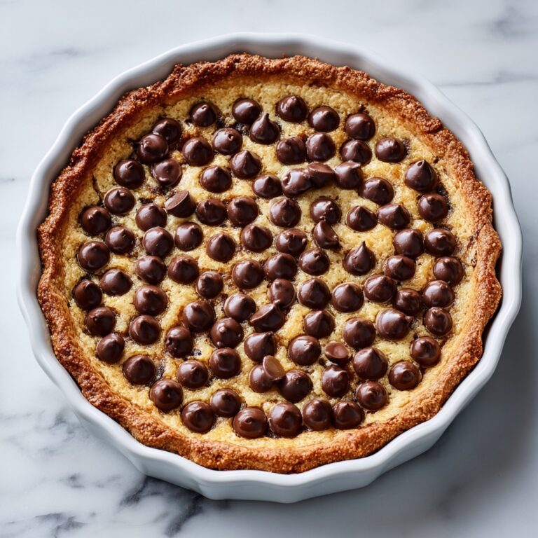 Chocolate Chip Cookie Pie Recipe