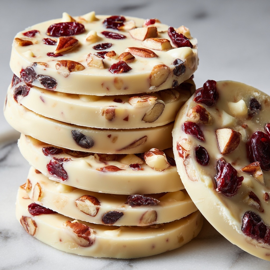 White Chocolate Cranberry Pecan Clusters Recipe - Recipe Image