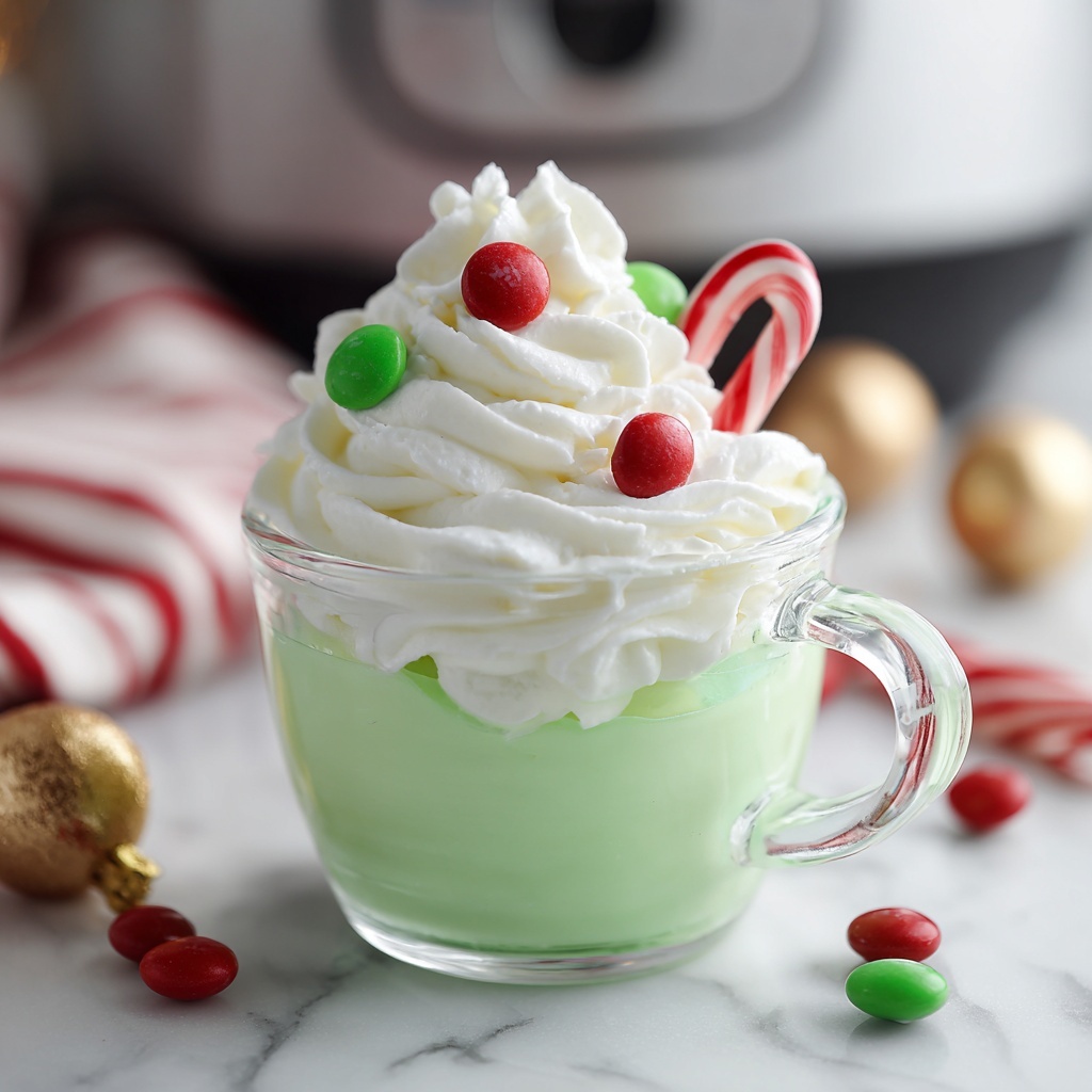 Grinch Hot Chocolate Recipe - Recipe Image