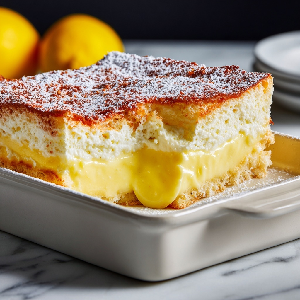 Lemon Cream Cheese Dump Cake Recipe - Recipe Image