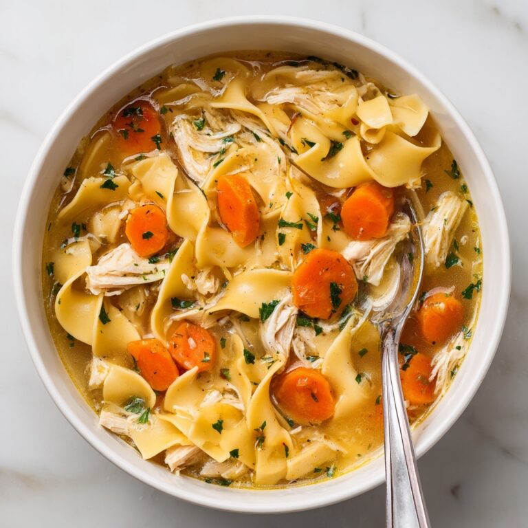 Easy Homestyle Chicken Noodle Soup Recipe
