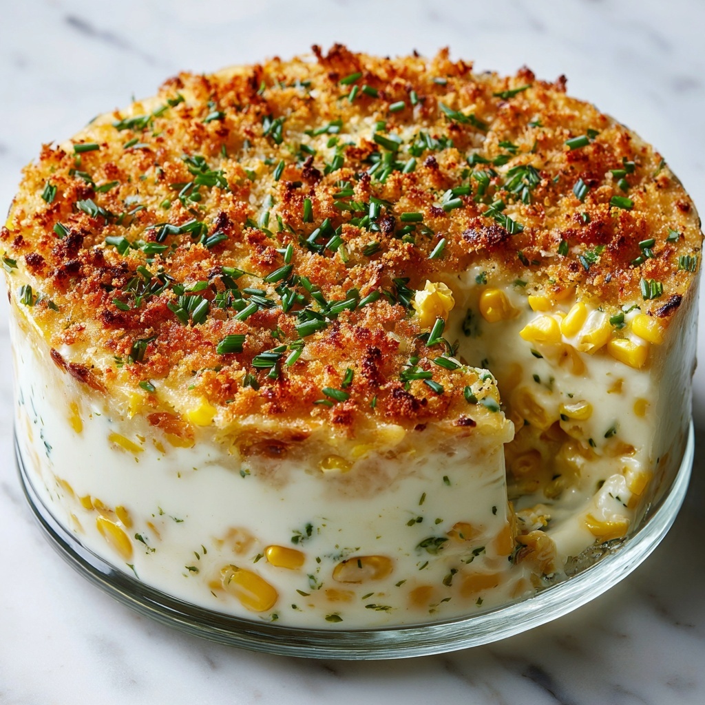 Cheddar Sweet Corn Pie Recipe - Recipe Image