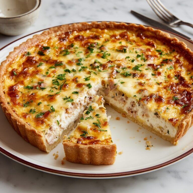 Crab and Tarragon Tart Recipe