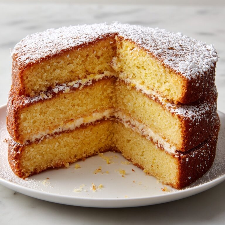 Vanilla Sponge Cake Recipe