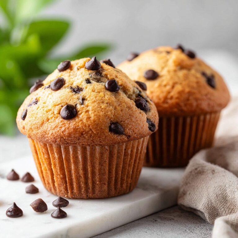Vegan Chocolate Chip Muffins Recipe
