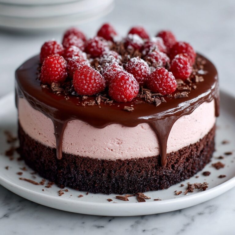Chocolate Raspberry Mousse Cake Recipe