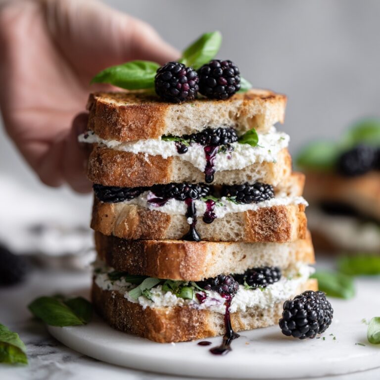 Blackberry Balsamic & Brie Grilled Cheese Recipe