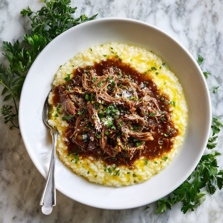 Italian Pot Roast & Parmesan Risotto Recipe