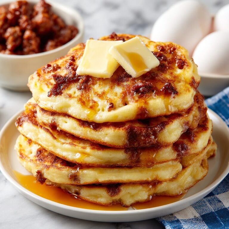 Sausage-Stuffed Pancakes Recipe