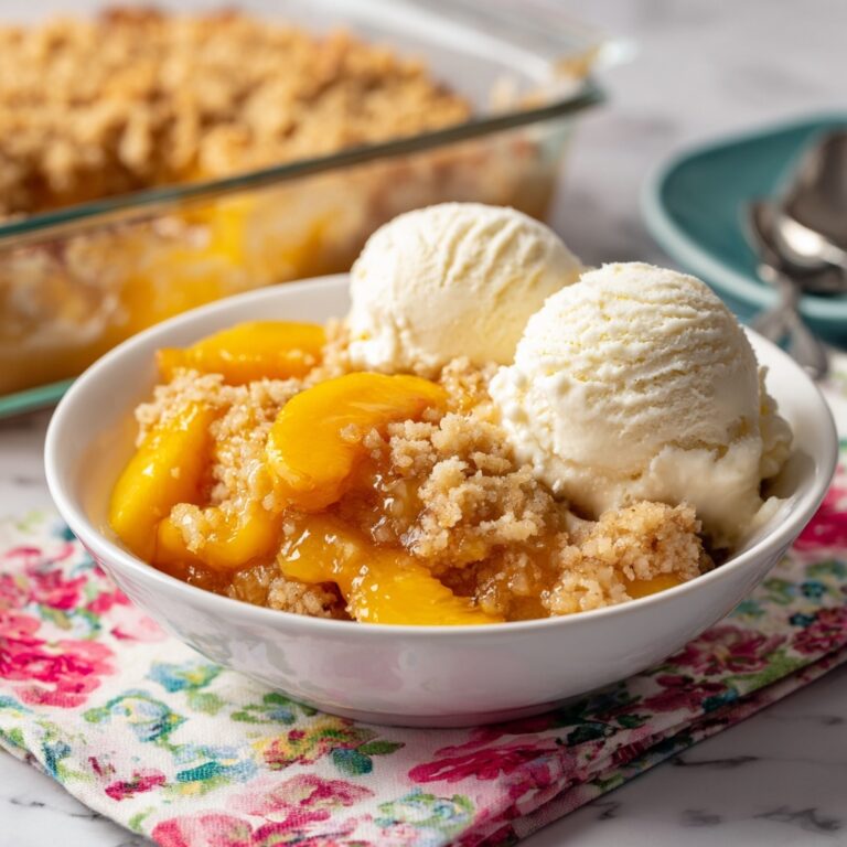 Peach Cobbler Dump Cake Recipe