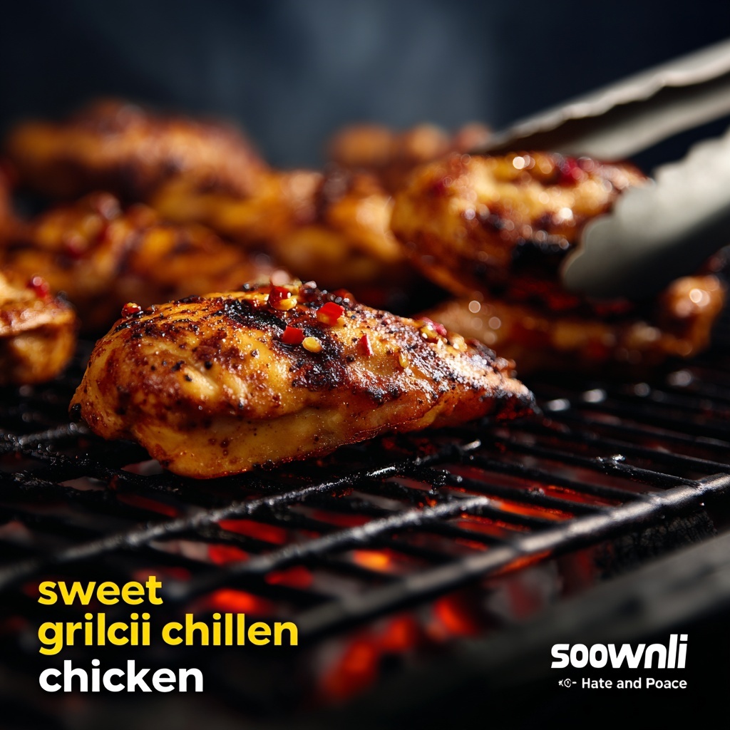 Sweet Chili Ranch Grilled Chicken Recipe - Recipe Image