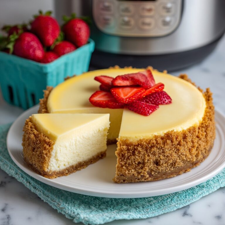 The BEST Instant Pot Cheesecake Recipe