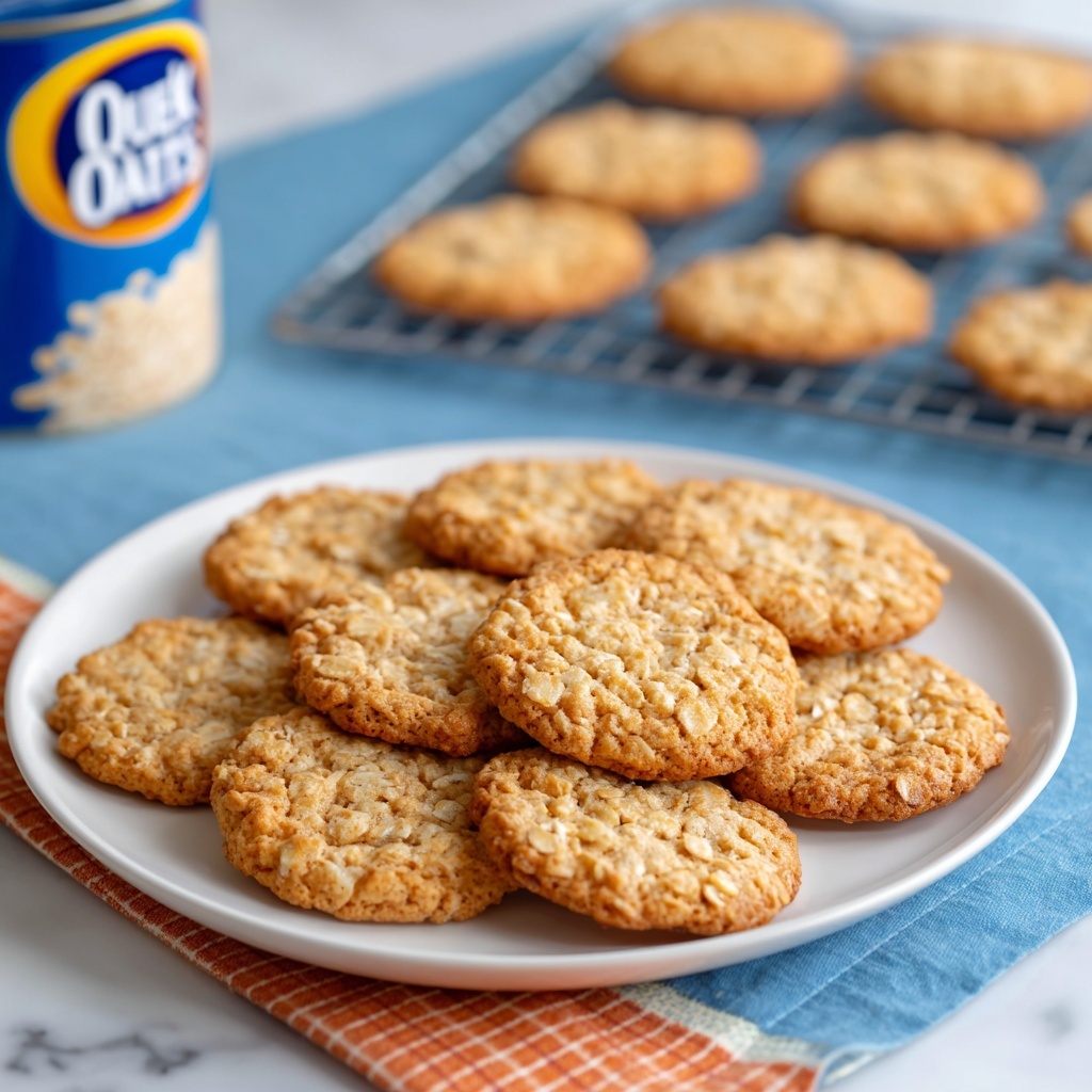 Lunch Lady Oatmeal Cookies Recipe - Recipe Image