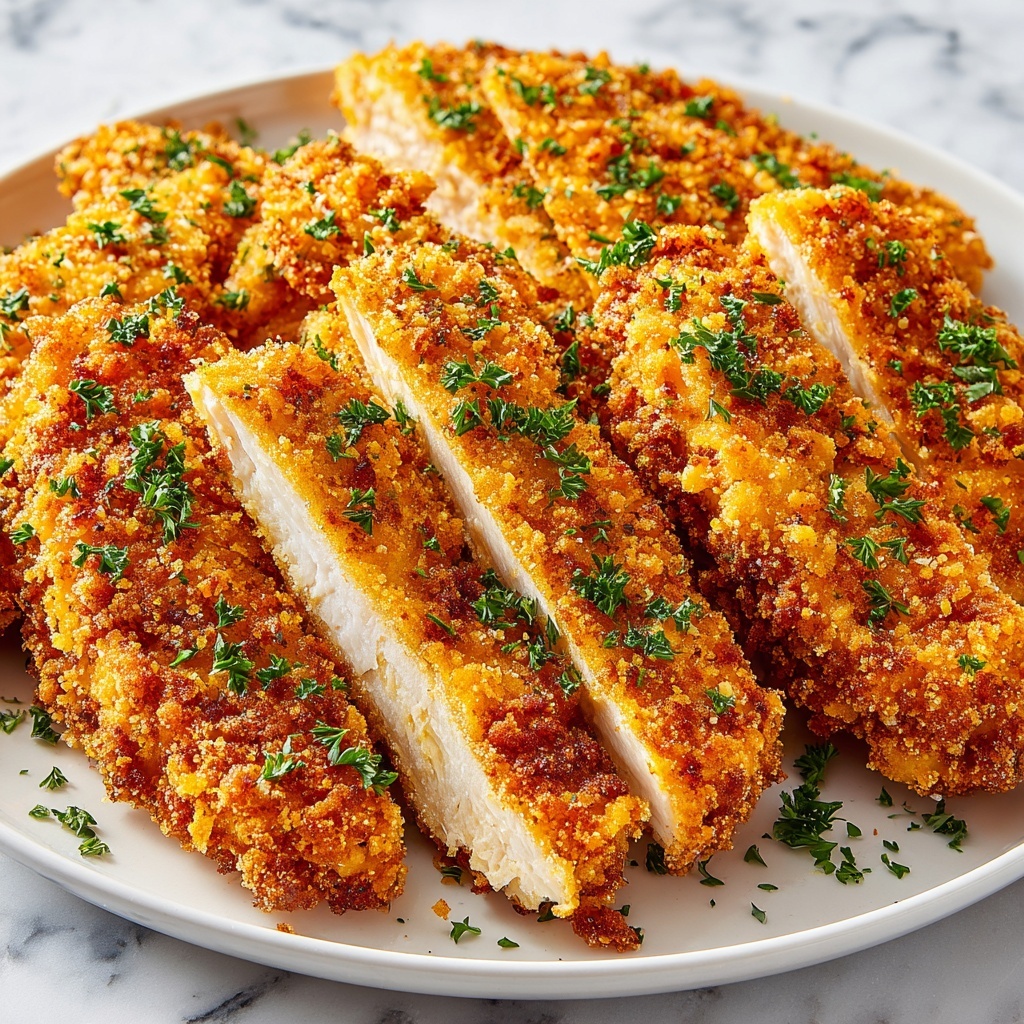 Garlic Parmesan Baked Chicken Tenders Recipe - Recipe Image