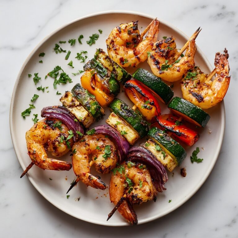 Spicy Shrimp and Veggie Skewers Recipe