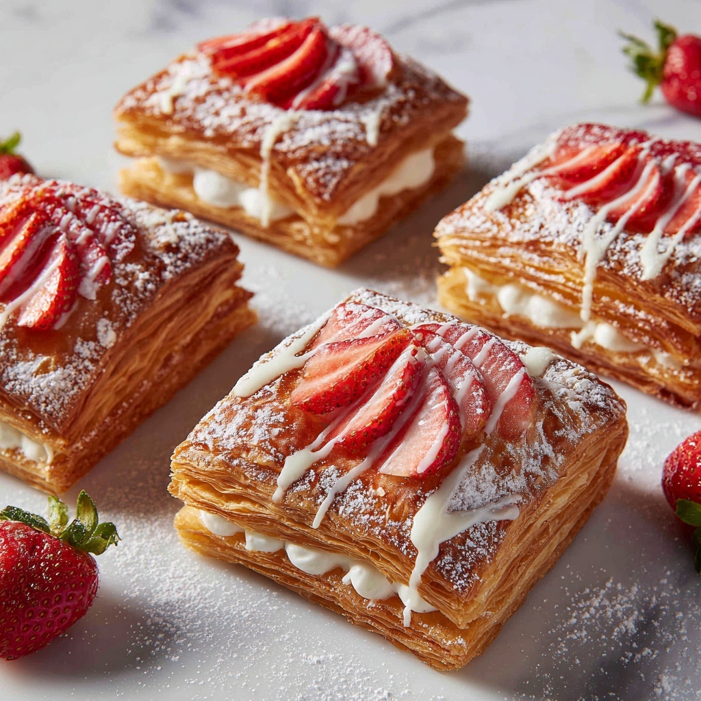 Strawberry Danish Recipe - Recipe Image