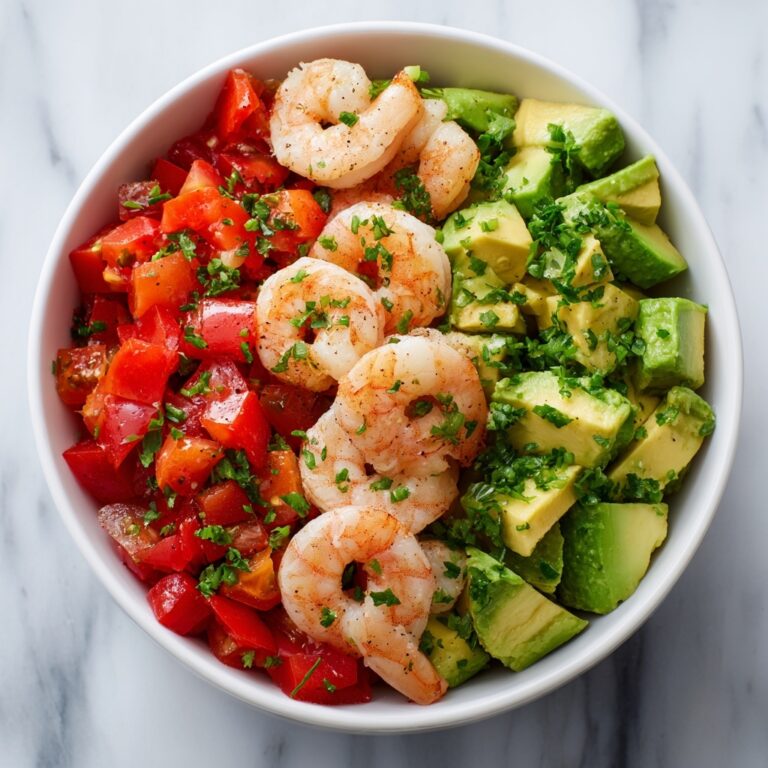 Avocado Salsa Shrimp Salad Recipe