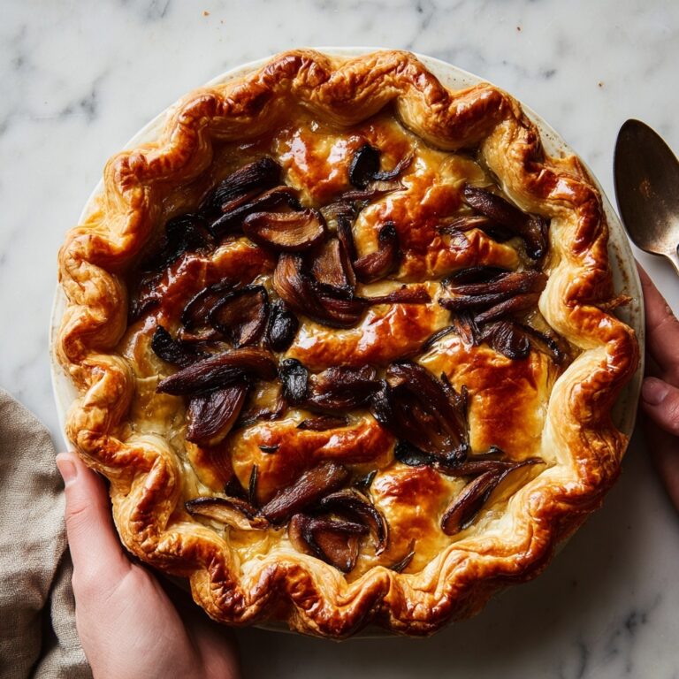 Creamy Mushroom Pot Pie with Flaky Crust Recipe