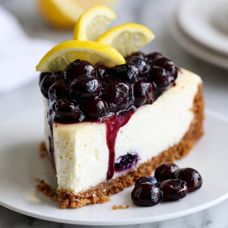 Lemon Blueberry Cheesecake Extravaganza Recipe
