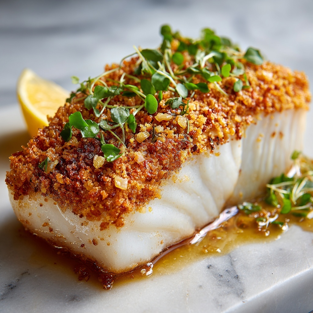 Baked Cod with Lemon and Garlic Recipe - Recipe Image