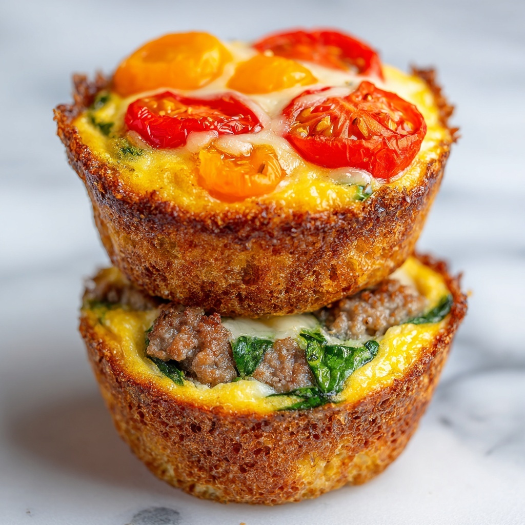 Veggie-Loaded Breakfast Frittata Cups Recipe - Recipe Image
