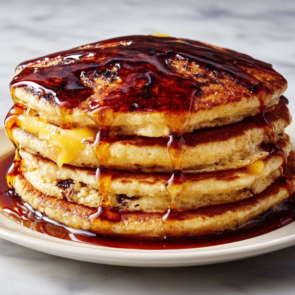 Smash Burger Pancakes: A Fun Breakfast Twist Recipe - Recipe Image