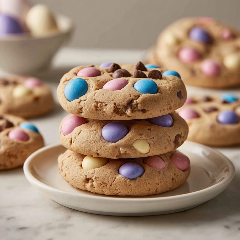 Pastel Easter Chocolate Chip Cookies Recipe