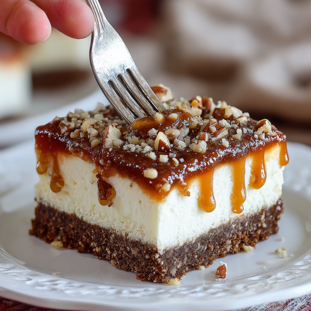 Turtle Cheesecake Recipe - Recipe Image