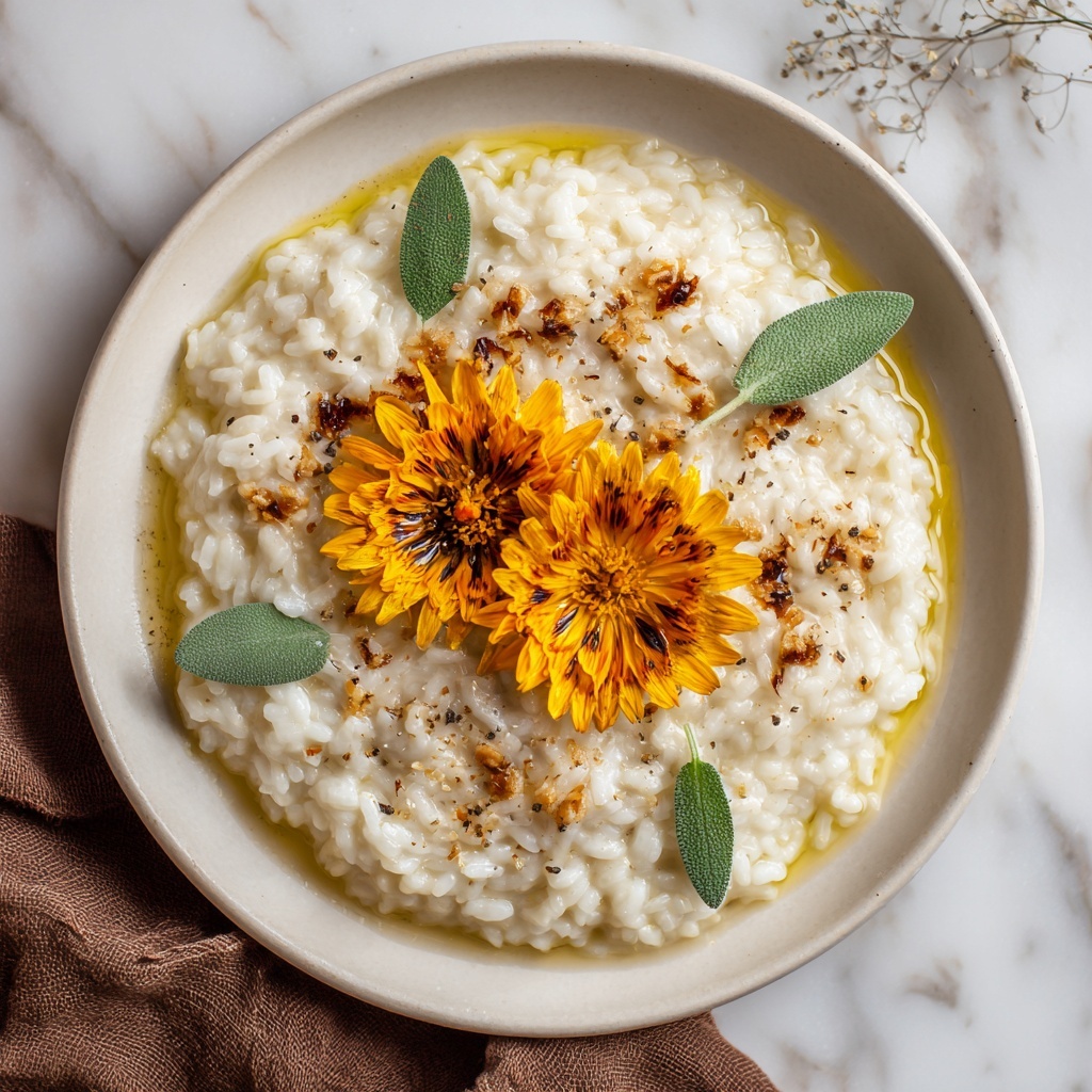 Squash Blossom Risotto: An Incredible Ultimate Recipe You Must Try Recipe - Recipe Image