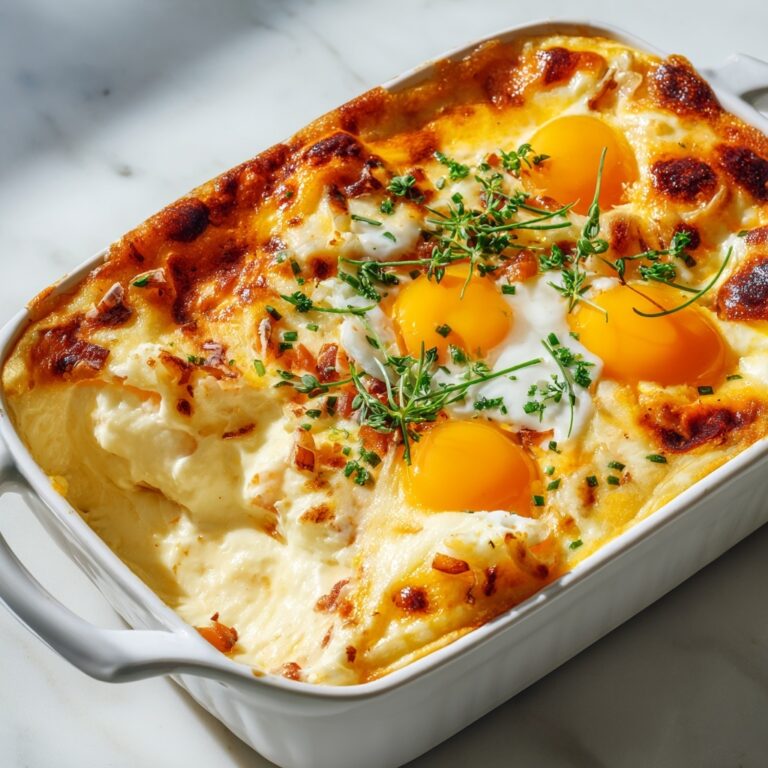 Biscuits and Gravy Breakfast Casserole Recipe