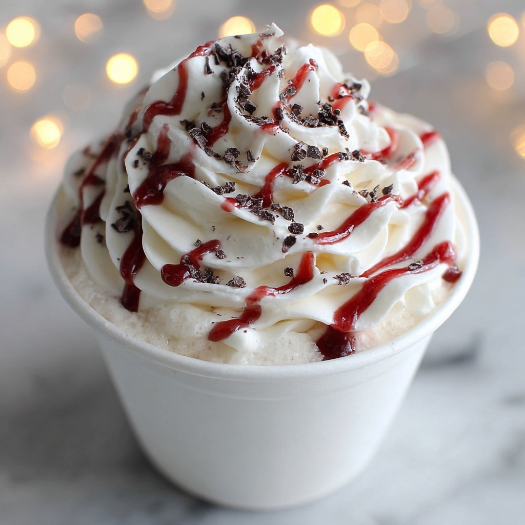 Christmas Eve Creamy Crockpot Hot Chocolate Recipe - Recipe Image
