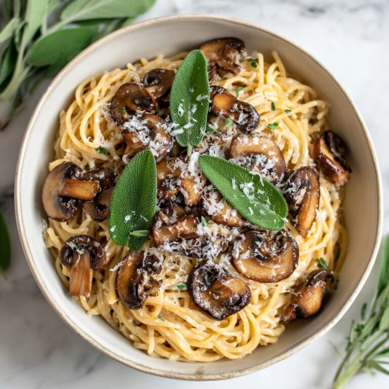 Creamy Mushroom Pasta Recipe
