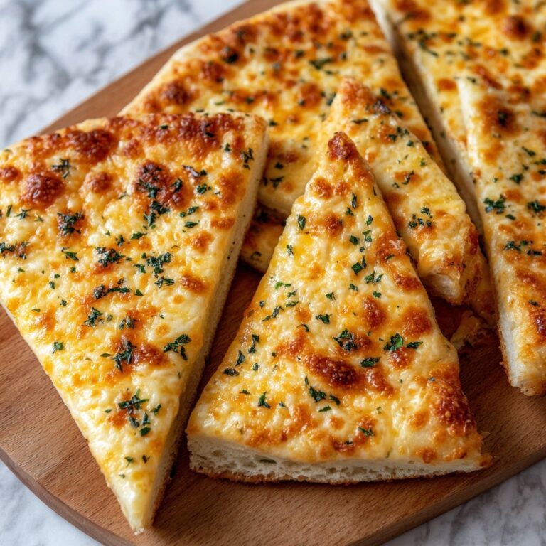 Air Fryer Cheesy Tortilla Garlic Bread Recipe