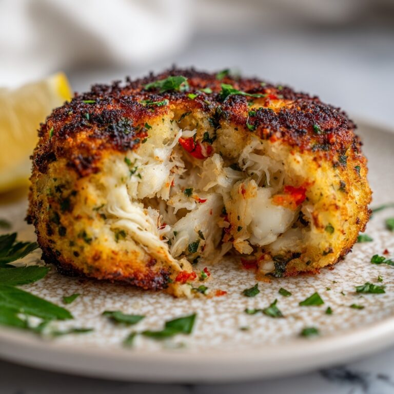 Crab Cake Scampi Recipe
