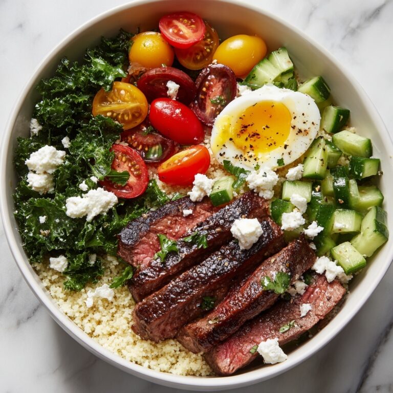Mediterranean Steak Bowl Recipe