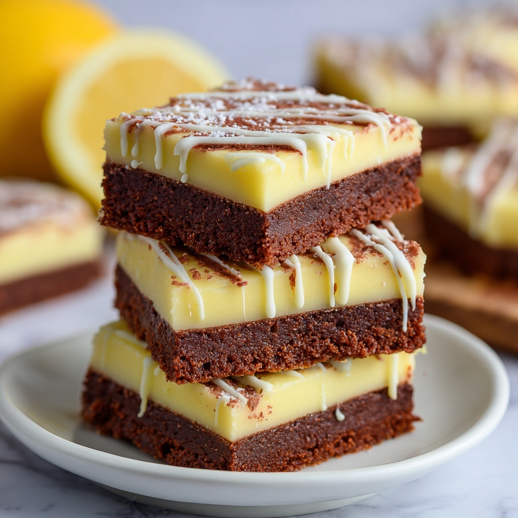Gluten-Free Lemon Brownies Recipe - Recipe Image