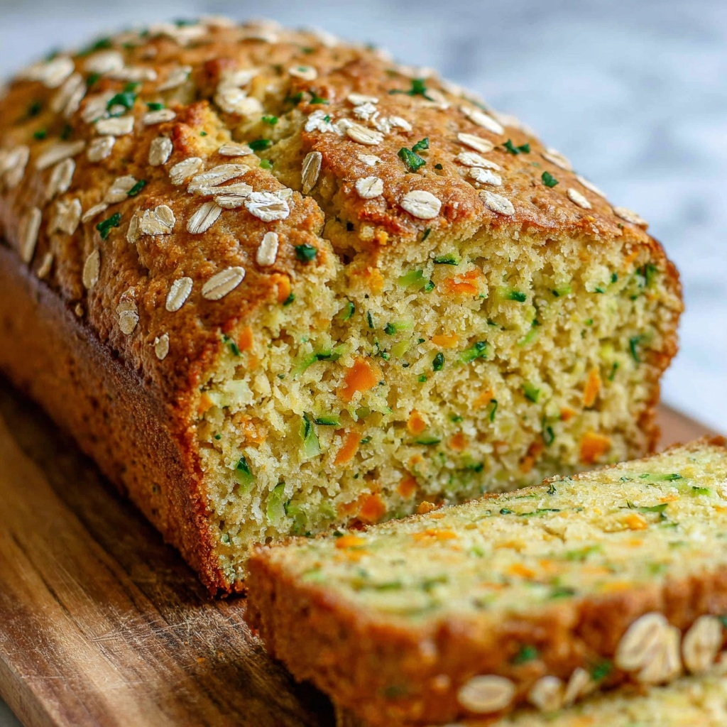 One Bowl Cheesy Zucchini Bread Recipe - Recipe Image