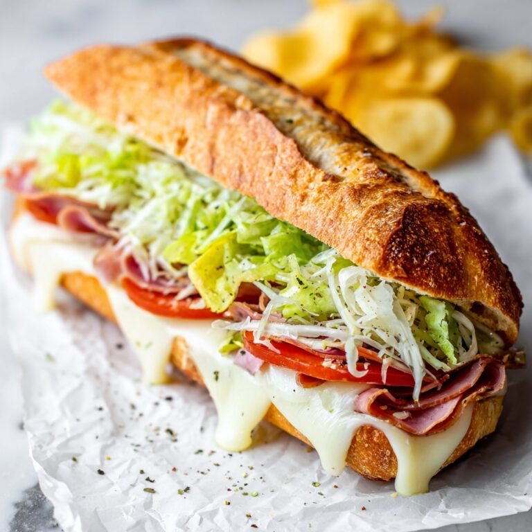 Baked Italian Grinder Sandwiches Recipe