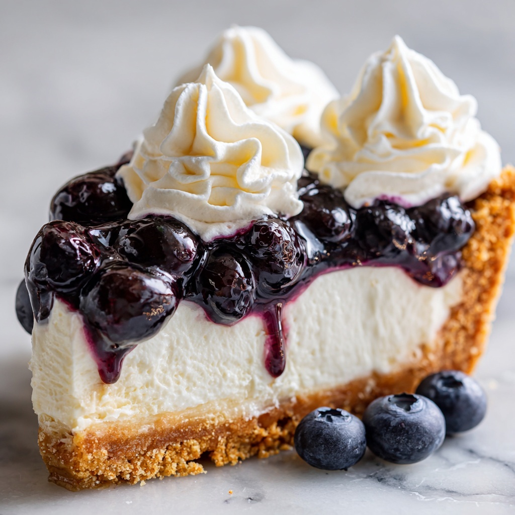 Blueberry Cream Cheese Pie Recipe - Recipe Image