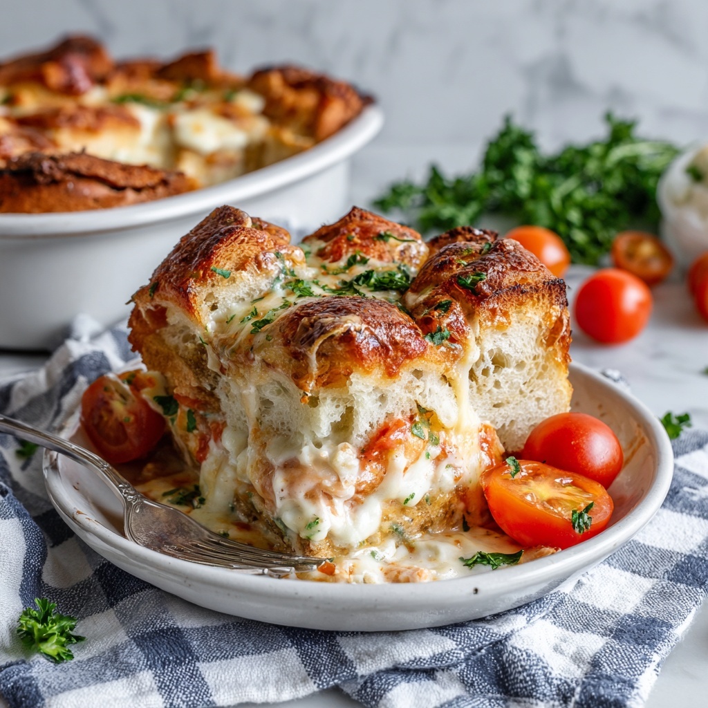 Hot Brown Bubble Up Casserole Recipe - Recipe Image