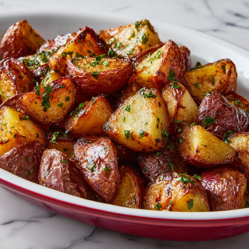 Garlic Parmesan Roasted Red Potatoes Recipe - Recipe Image